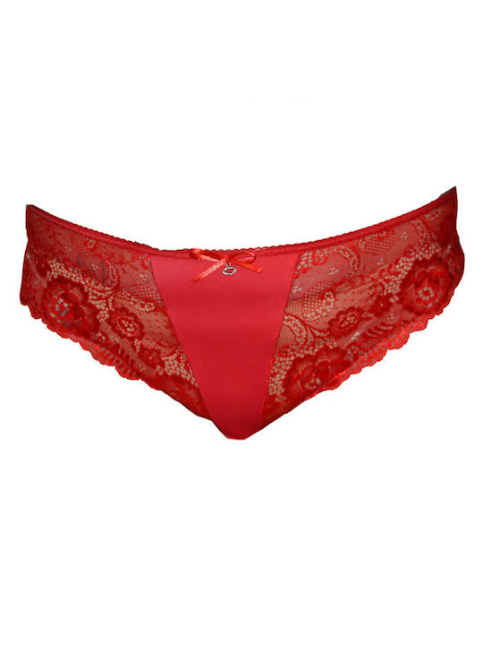 Free Move Women's Brazil with Lace Red