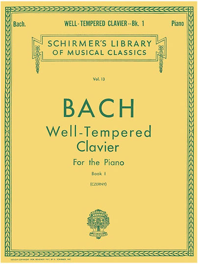 G. Schirmer Bach für Klavier
