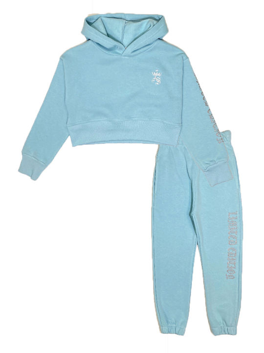 Action Sportswear Kinder Sweatpants Set - Jogginganzug Hellblau 2Stück