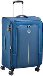 Delsey Caracas Μεσαία Βαλίτσα με ύψος 71cm σε Μπλε χρώμα