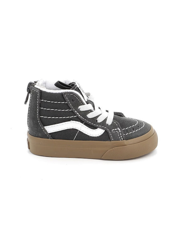 SK8-HI ZIP Încălțăminte sport Joasa pentru copii Argintii
