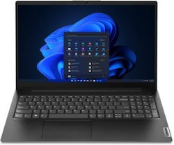 Lenovo V15 G4 AMN 15.6" FHD (Ryzen 5-7520U/8GB/512GB SSD/W11 Acasă) Negru de afaceri