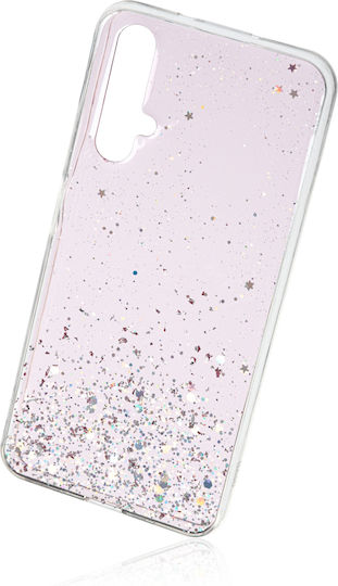 Naxius Glitter Back Cover Silicone Pink (Huawei Nova 5T)