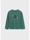 Mayoral Kids Blouse Long Sleeve Green