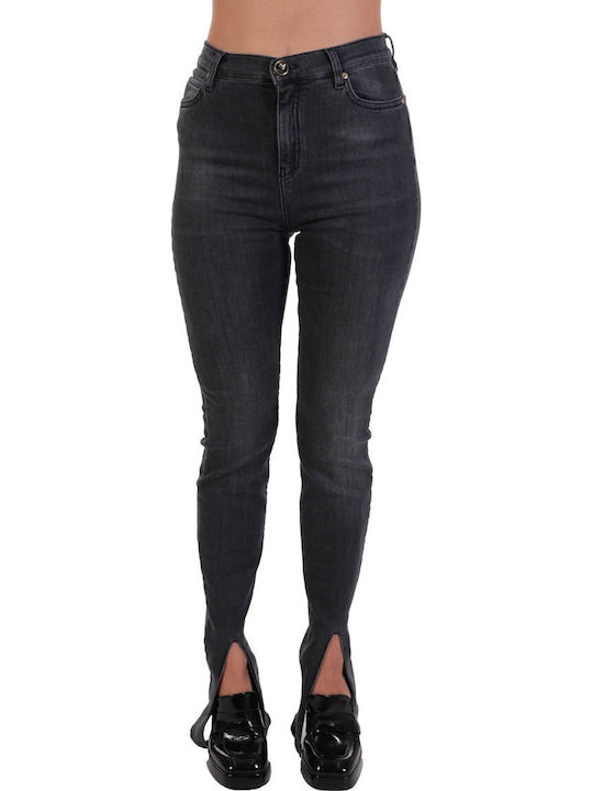 Susanna Women's Jean Trousers in Skinny Fit Gray