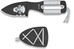 Martinez Albainox Skull Knife Black in Sheath