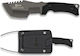 K25 Tactico Kraken Knife Black in Sheath