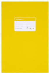 Clever Τετράδιο Ριγέ Β5 50 Φύλλων Κίτρινο Clever Τετράδιο Ριγέ Β5 50 Φύλλων Κίτρινο