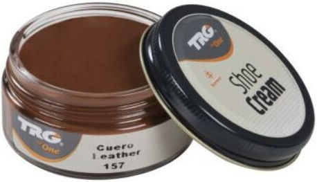 TRG the One Shoe Cream Jar Grăsime pentru Încălțăminte din piele Mahoagiu 50ml