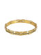 Rochet Bracelet made of Steel Gold Plated