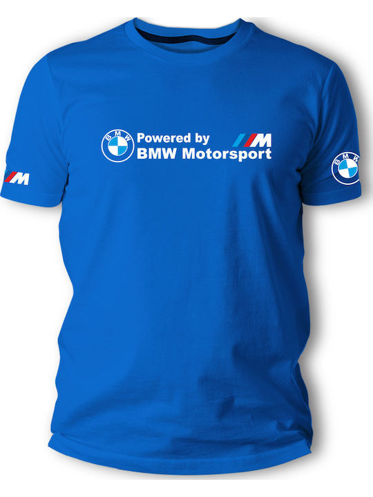 BMW T-shirt σε Μπλε χρώμα