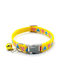 Dog Collar in Yellow color 10mm PCDC10-YEL