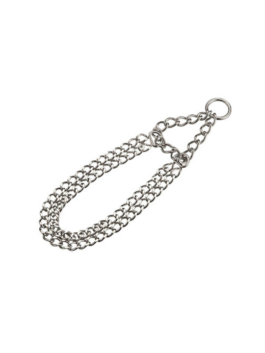 Pet Interest L Hundehalsband aus Kette in Silber Farbe Groß 3mm x 60cm