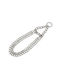 Pet Interest L Hundehalsband aus Kette in Silber Farbe Groß 3mm x 60cm