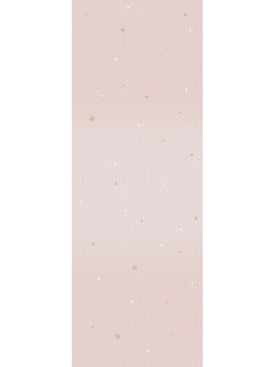 Wall Mural Paper Pink L100xW280cm Washable