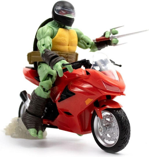The Loyal Subjects Teenage Mutant Ninja Turtles: Raphael with Motorcycle (IDW Comics) Φιγούρα Δράσης ύψους 13εκ. σε Κλίμακα 1:15