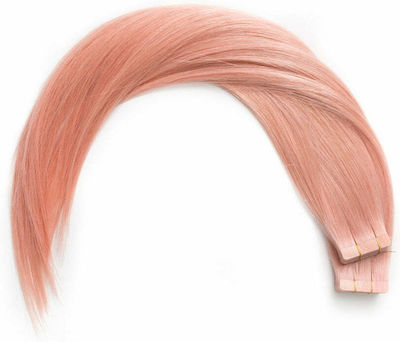 Seamless1 Autocolant Extensie cu Păr Natural Remy în Întuneric Roz Culoare 55cm Ultimate Range