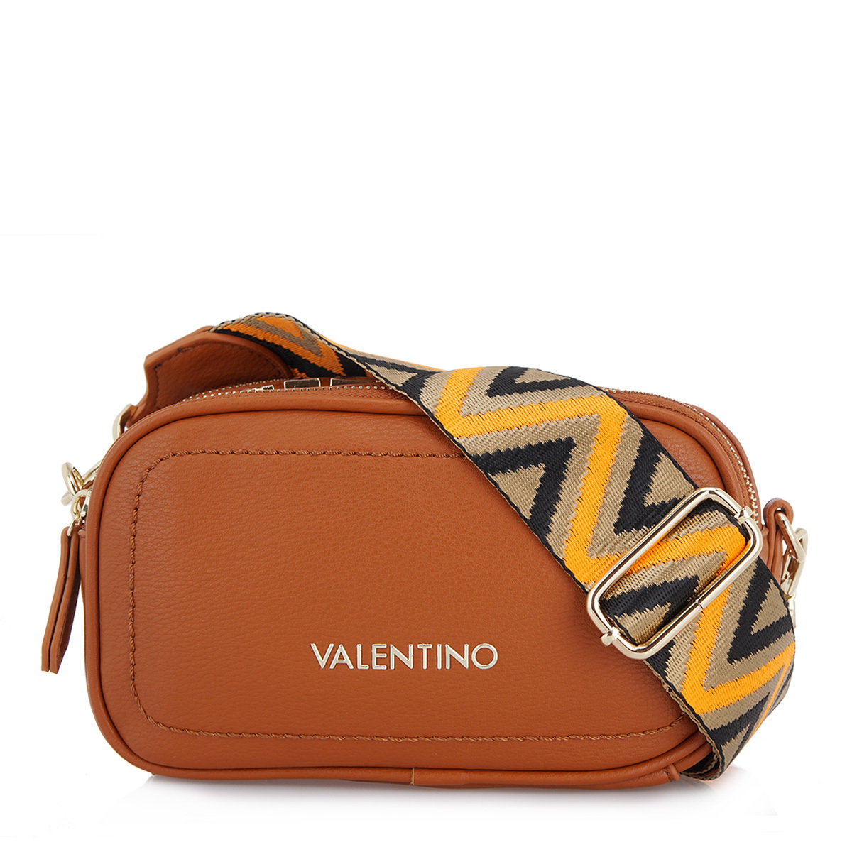 Valentino Bags Women s Crossbody Bag Tabac Brown VBS7AY0 Skroutz.cy