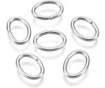 Metallic Link for Jewelry from Silver Set 10pcs