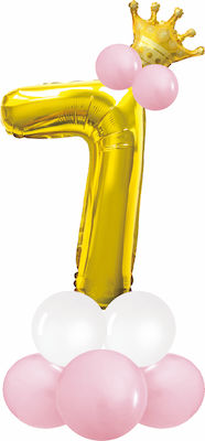 Set of 19 Balloons Foil Marriage Numbers