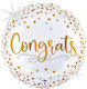 Balloon Foil Round Congrats 45cm