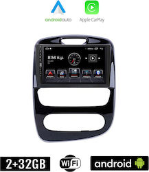 Booma Sistem Audio Auto pentru Renault Clio 2016-2018 (Bluetooth/USB/WiFi/GPS/Apple-Carplay/Android-Auto) cu Ecran Tactil 9"
