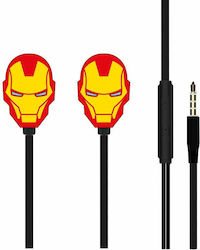 ERT Group Marvel In-ear Handsfree με Βύσμα 3.5mm Iron Man