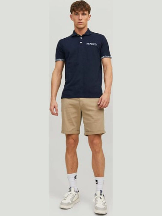 Projekt Produkt Polo Μπλούζα Κοντομάνικη Navy Μπλε