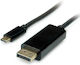 Value Видео Кабел USB-C Мъжки DisplayPort Черен 2м 11.99.5846-10