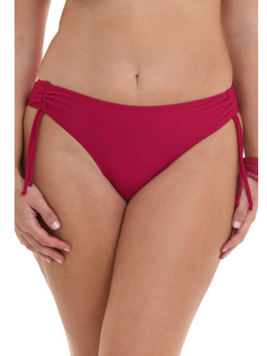 MiandMi Bikini Slip Μπορντό