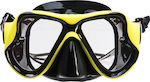 Cruz Μάσκα GREAT BARRIER REEF DIVE MASK - 5001 Safety Yellow