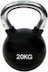 MDS Kettlebell Винил 20кг Черен