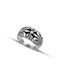 Hillas Men's Silver Ring