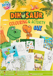 Grafix Dino Colouring Set