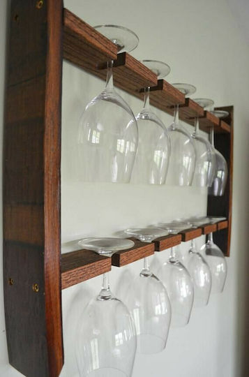 Mounted Glass Holder Rack