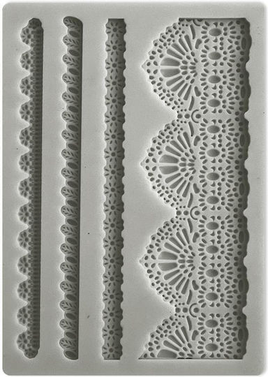 Stamperia Lace Καλούπι Σιλικόνης για Πηλό
