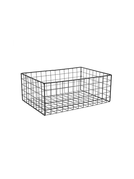 Butlers Raft Suport Organizare Metalic 34x24 cm Negru