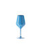 Goldplast Tritan Set Brillen Rotwein Kelch Kunststoff Blau 470ml 12Stücke