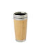 Pf Concept Glass Water made of Bamboo in Beige Color 450ml