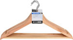 Clothes Hanger Brown 8pcs