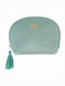 Damen Necessaire in Türkis Farbe 25cm