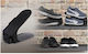 Plastic Shoe Storage Stand in Black Colour 25x10x6cm 12 Pieces