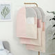 Smart Travel Fabric Hanging Storage Case For Clothes in Pink Color 60x80cm 1pcs