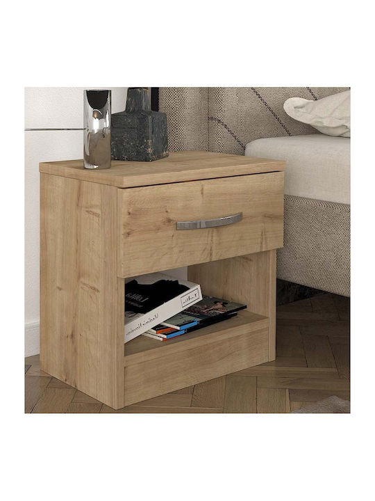 Nachttisch Lube Oak 40x28.2x40cm