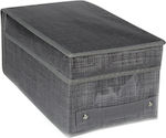 Tpster Fabric Storage Box For Clothes in Gray Color 18x33x15cm 1pcs