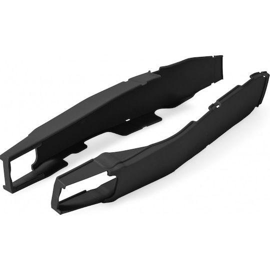 Polisport Motorcycle Swingarm Protectors Kawasaki KXF 250 Black