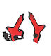 Acerbis X-Grip Motorrad-Rahmenschutz Honda CRF 450 Rot