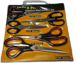 Scissors for Crafts with Metallic Blade Black