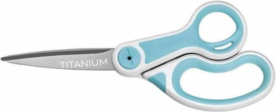 Westcott Titanium Scissors for Crafts 20.4cm with Metallic Blue Blade 1 Piece