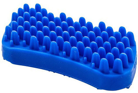 pet+me Brush Small for Misc Hair Lengths for Hair Removal Blue